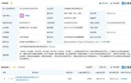 永信至誠投資1億元設立科技子公司，拓展AI與網絡安全軟件開發(fā)業(yè)務